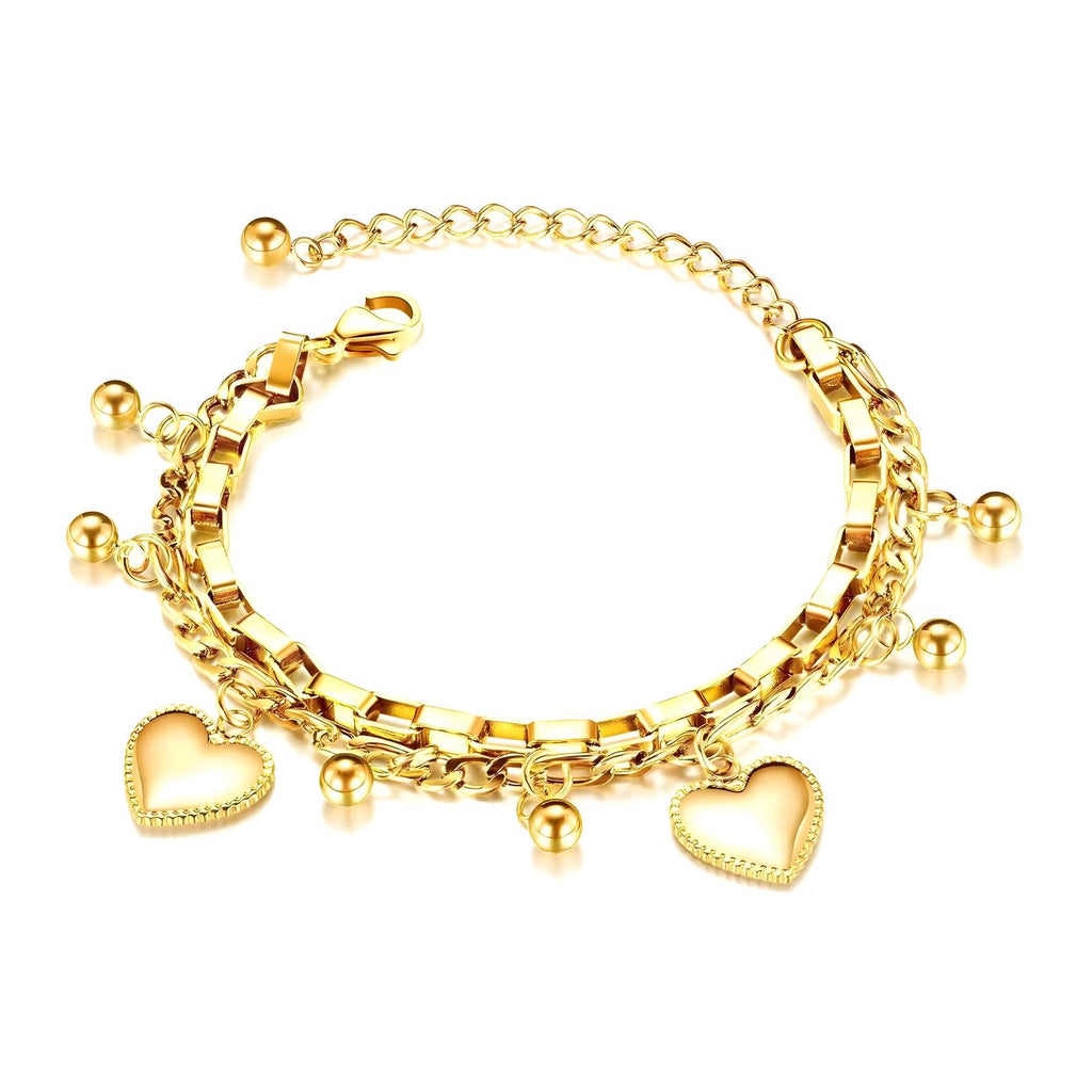 Golden Love Charm