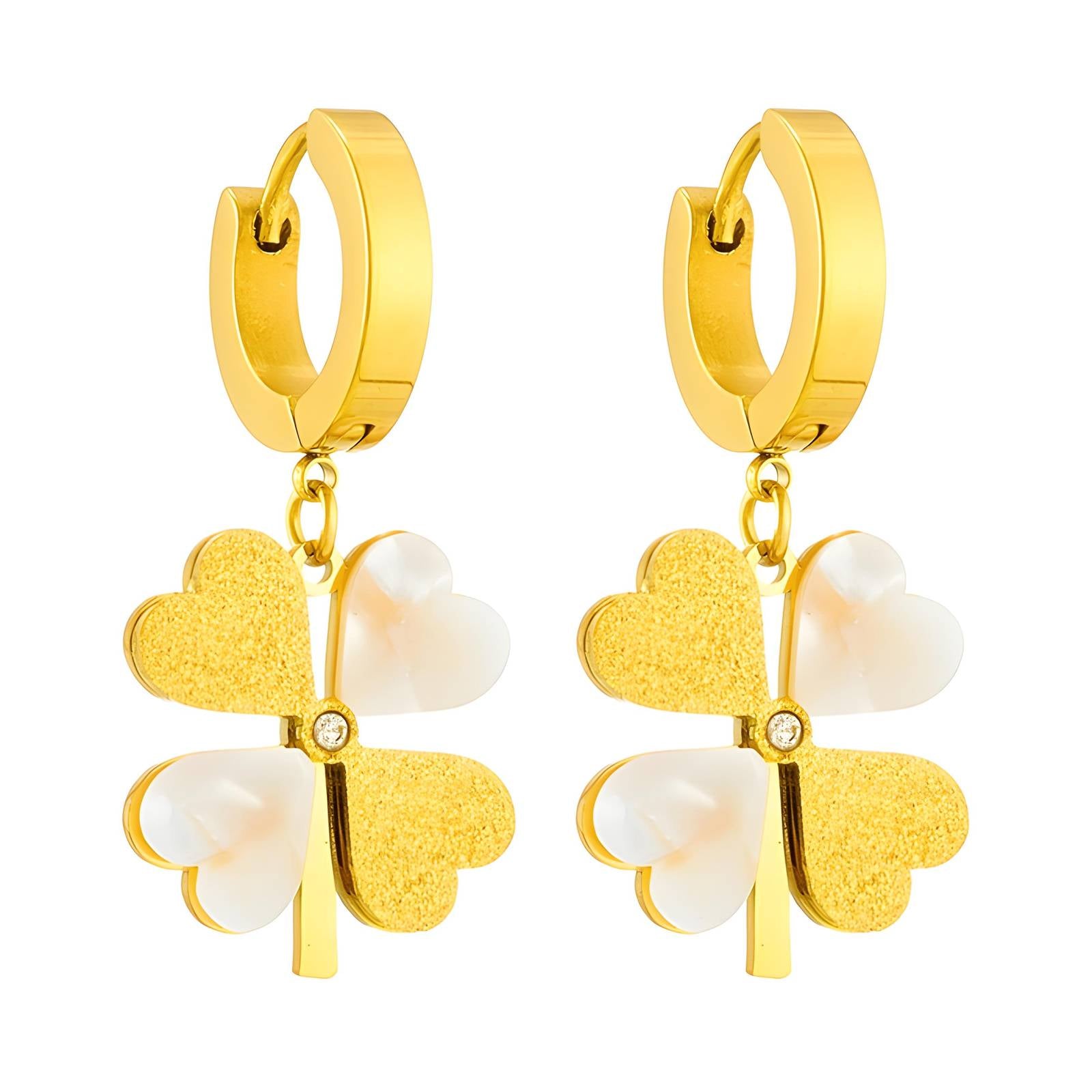 Lucky Bloom Hoops