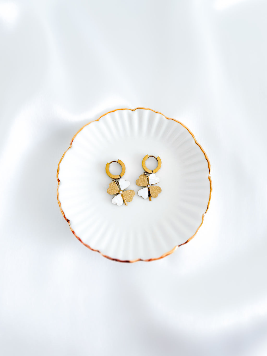 Lucky Bloom Hoops