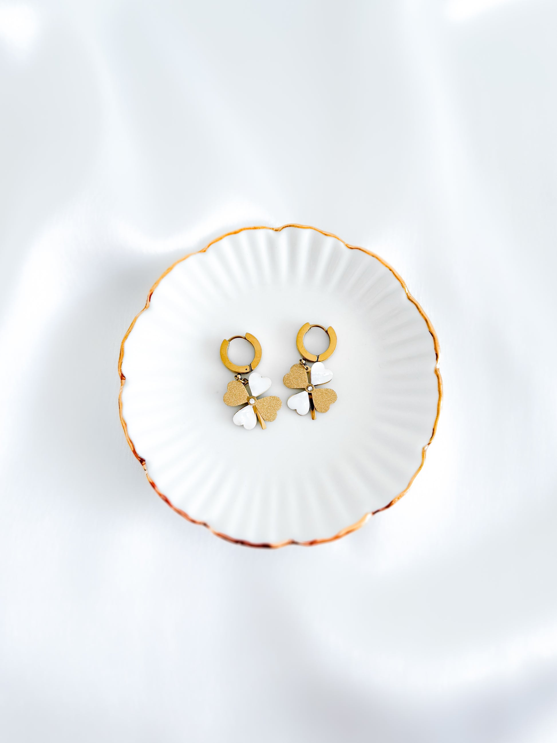 Lucky Bloom Hoops