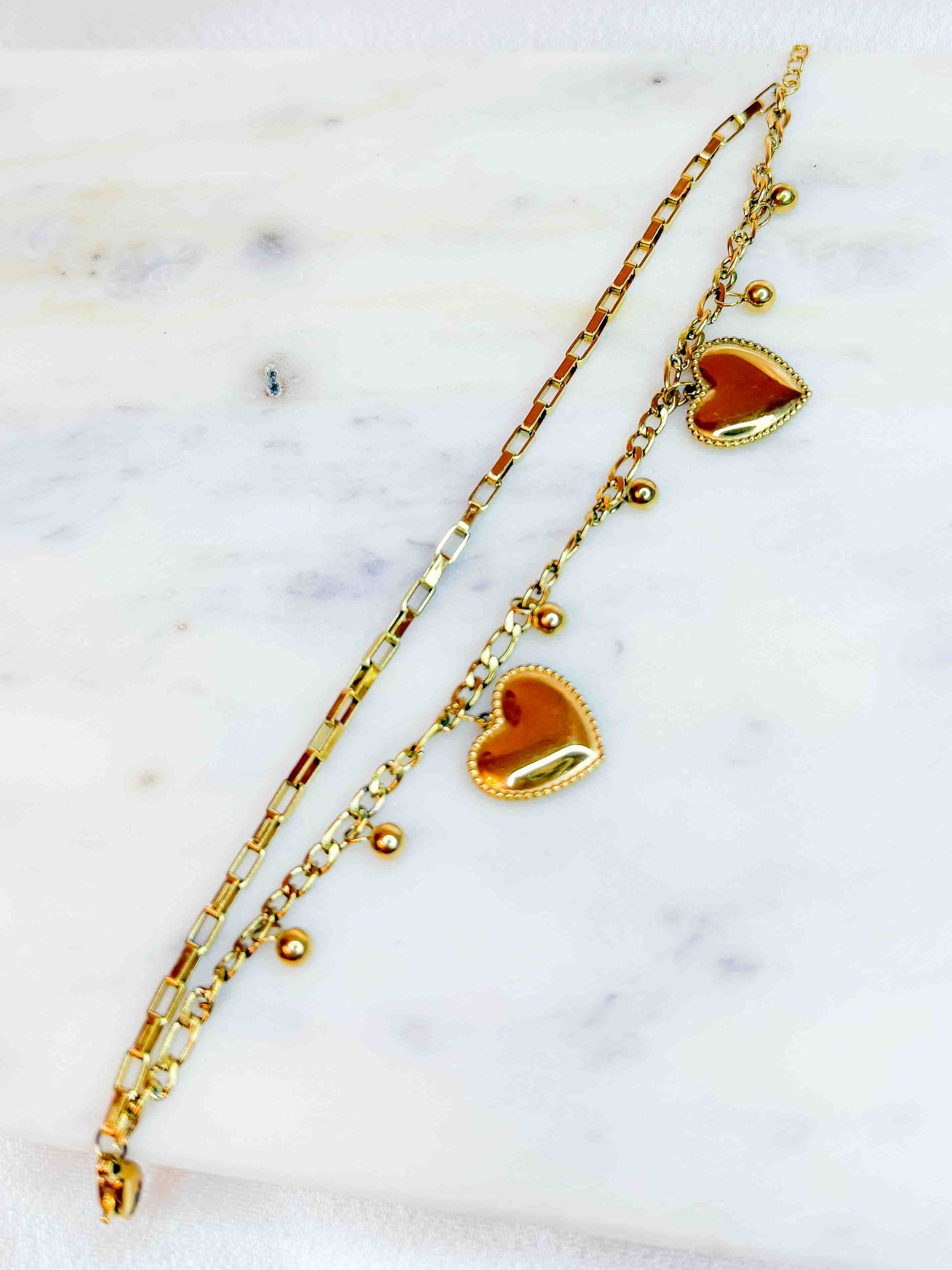Golden Love Charm